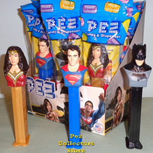 Batman v. Superman Pez Set with Wonder Woman